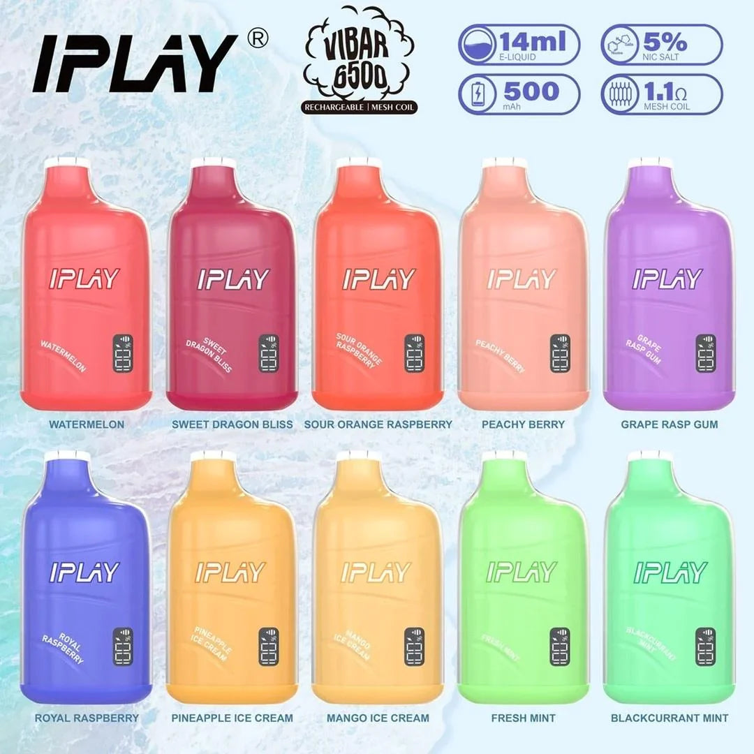 iPlay Vibar - 6,500 Caladas