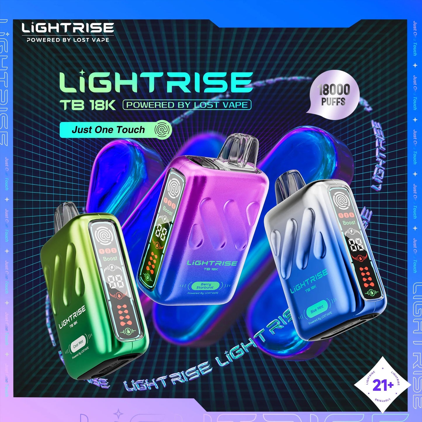 Lightrise TB18K - 18,000 Hits