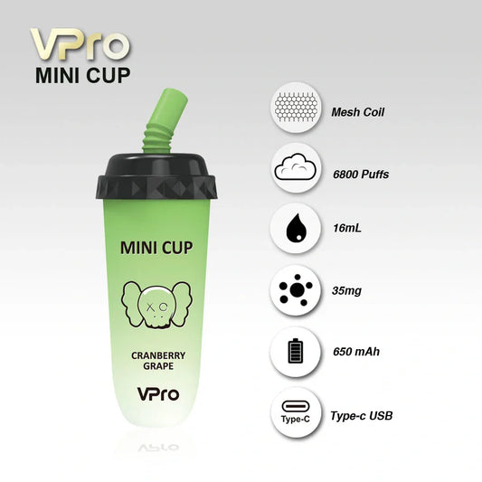 Mini Cup VPro - 6,800 Hits