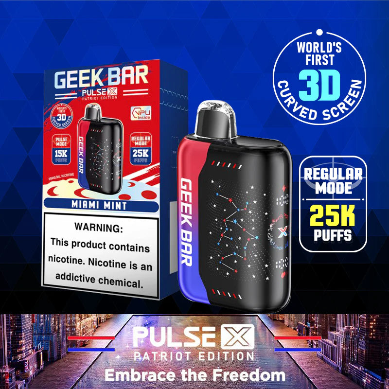 Geek Bar Pulse X - 25,000 Hits