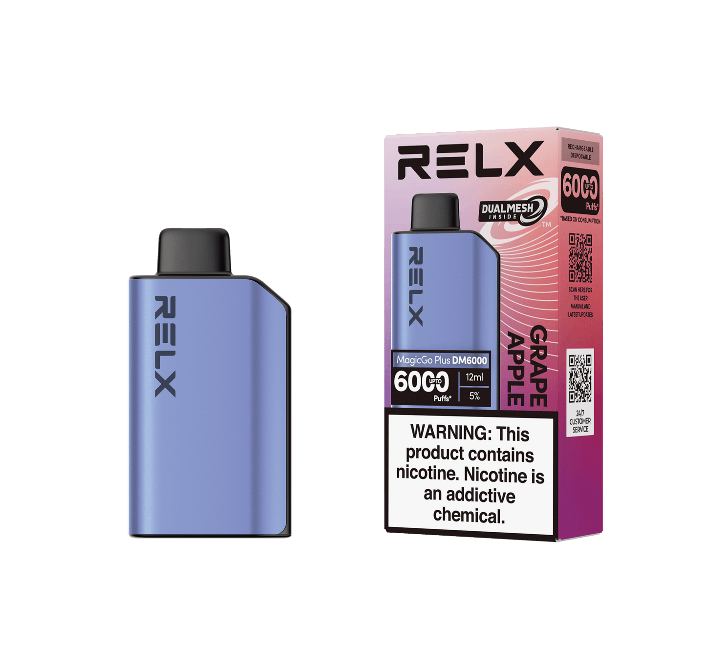 RELX MagicGo Plus DM6000 - 6,000 Hits