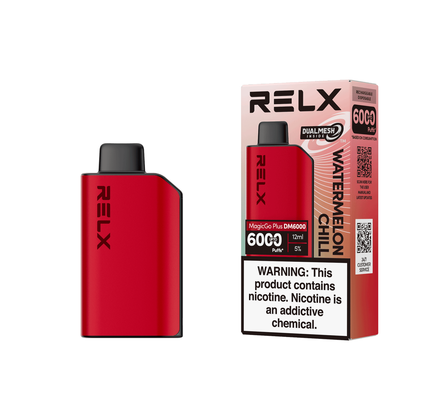 RELX MagicGo Plus DM6000 - 6,000 Hits