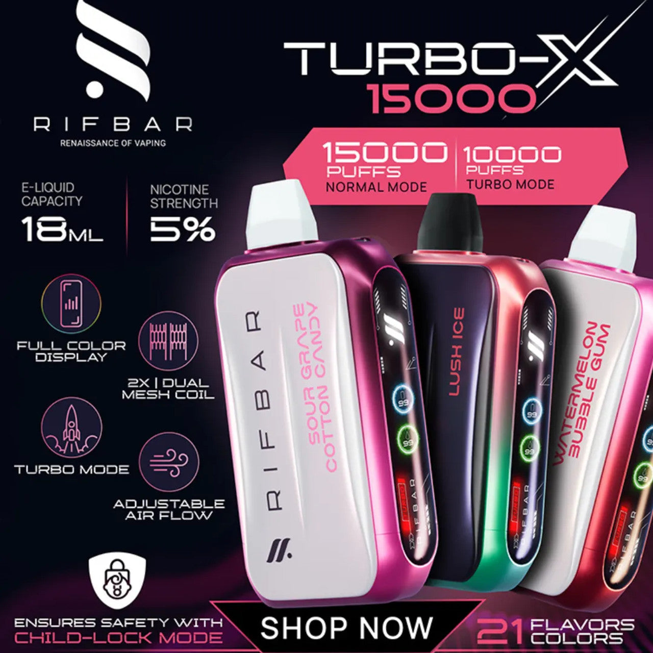 Rifbar Turbo X - 15,000 Hits