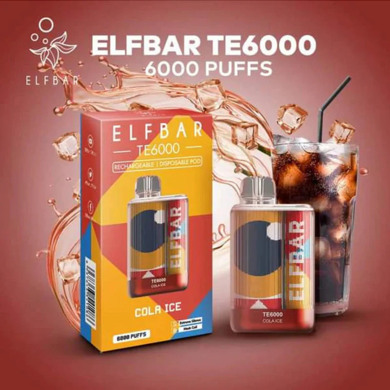 Elf Bar TE6000 - 6,000 Hits