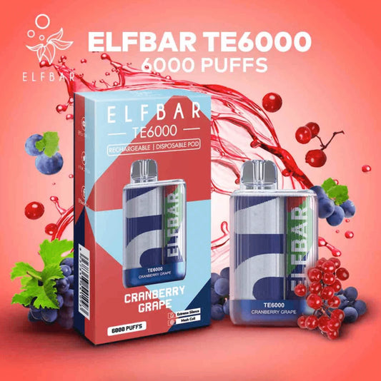 Elf Bar TE6000 - 6,000 Hits