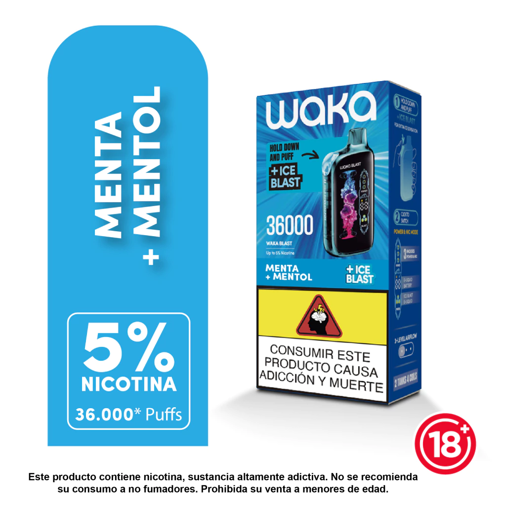 Waka Blast 36000 - 36,000 Puffs